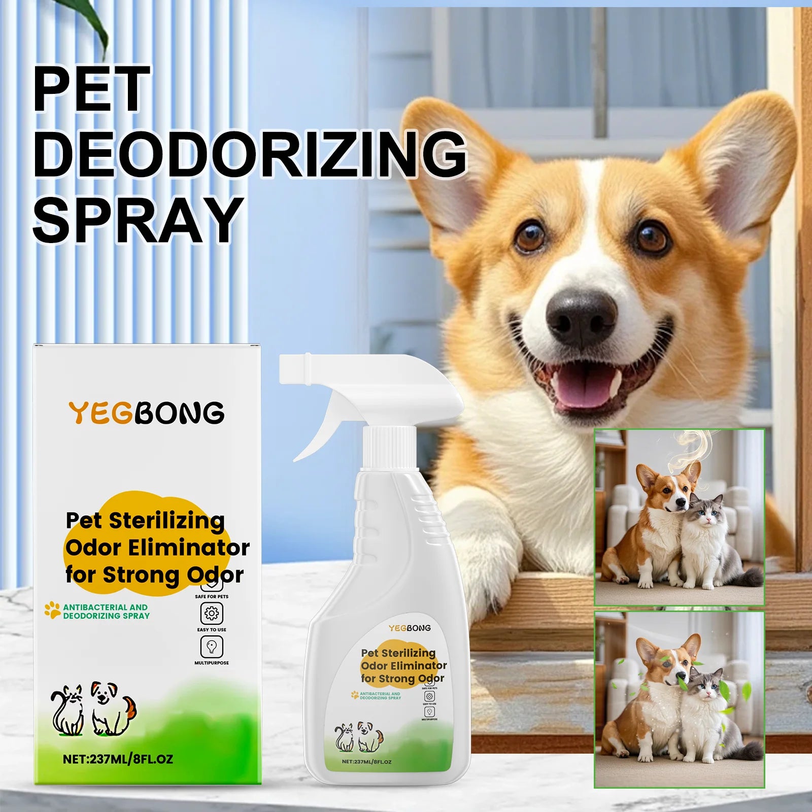 Pet Odor Eliminator Spray