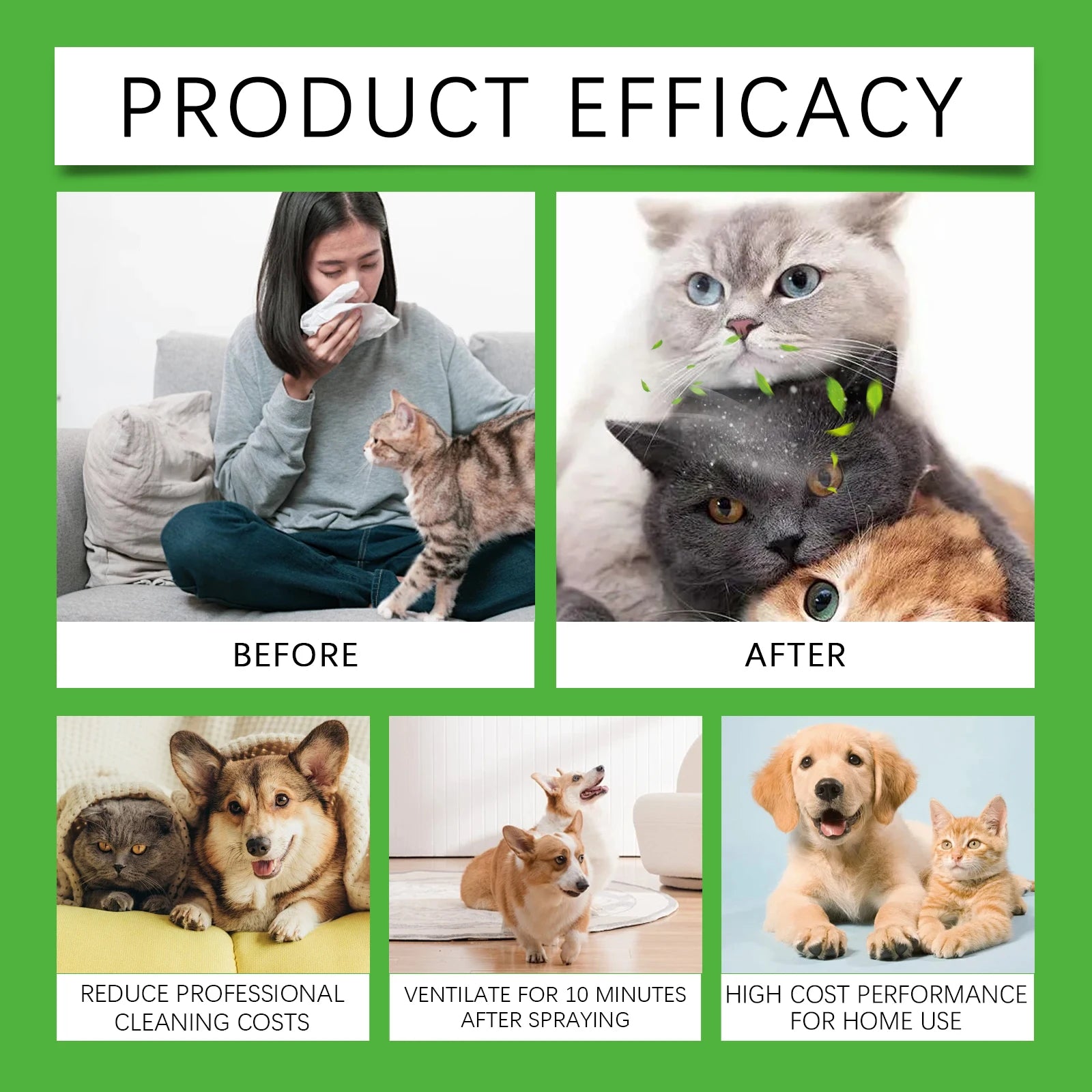 Pet Odor Eliminator Spray